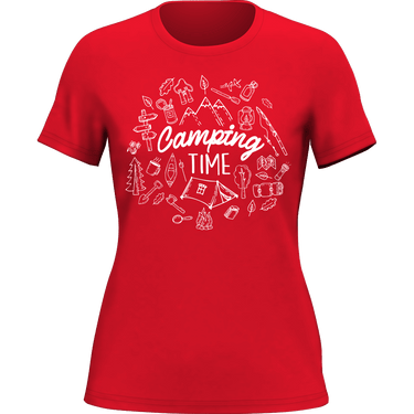 Camping Elements T-Shirt for Women